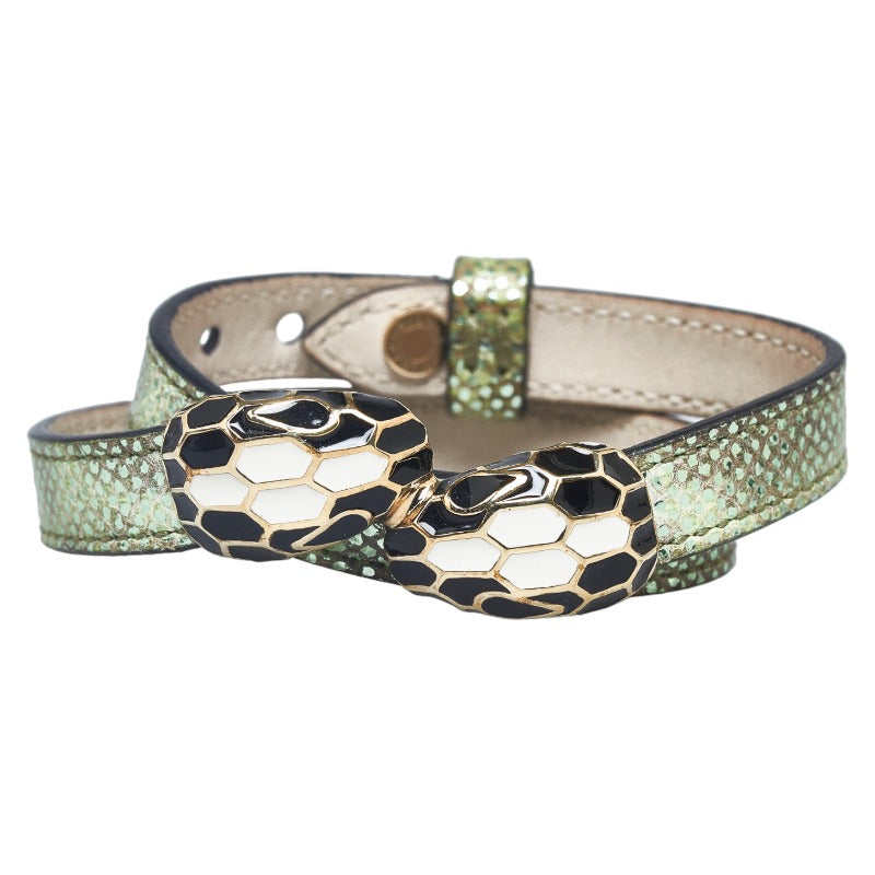 Serpenti Forever Leather Bracelet