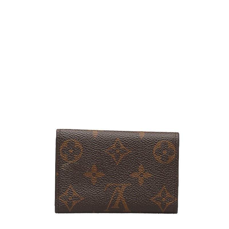 Louis Vuitton Monogram Multicles 6 Key Case M62630 Brown PVC Leather in Very Good Condition