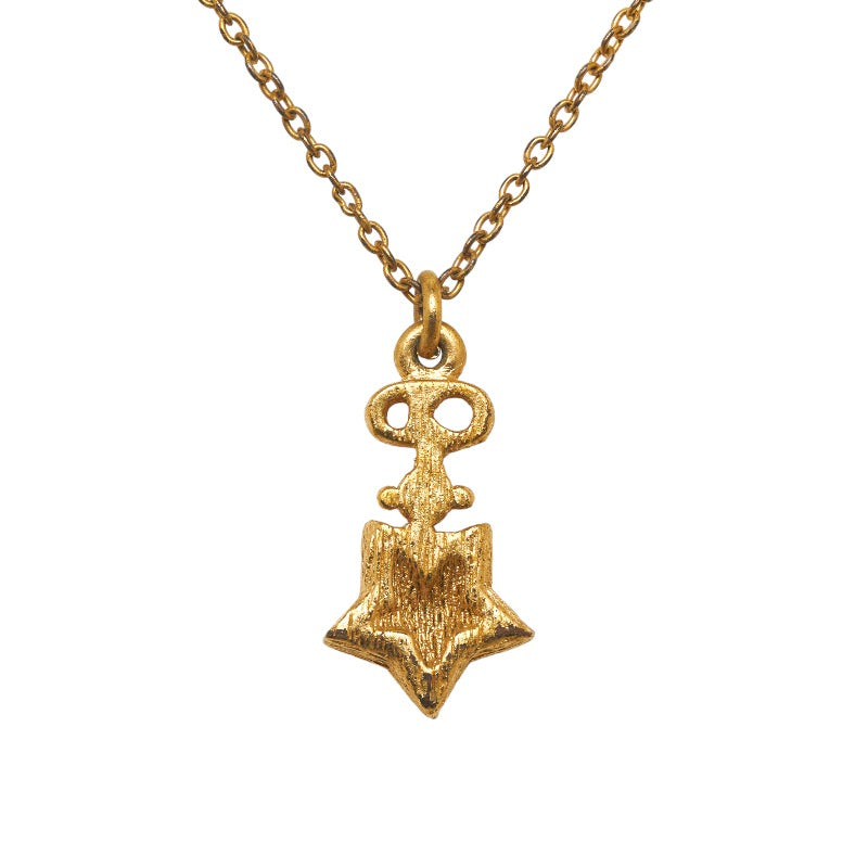 Star Rhinestone Pendant Necklace