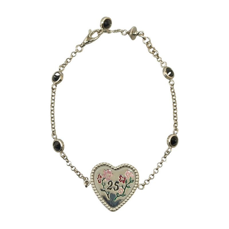 Gucci Silver Heart Bracelet SV925