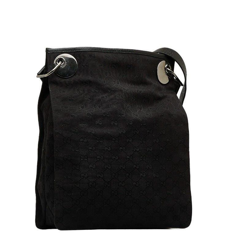 Gucci GG Canvas Eclipse Crossbody Bag Canvas Crossbody Bag 120842 in Good condition