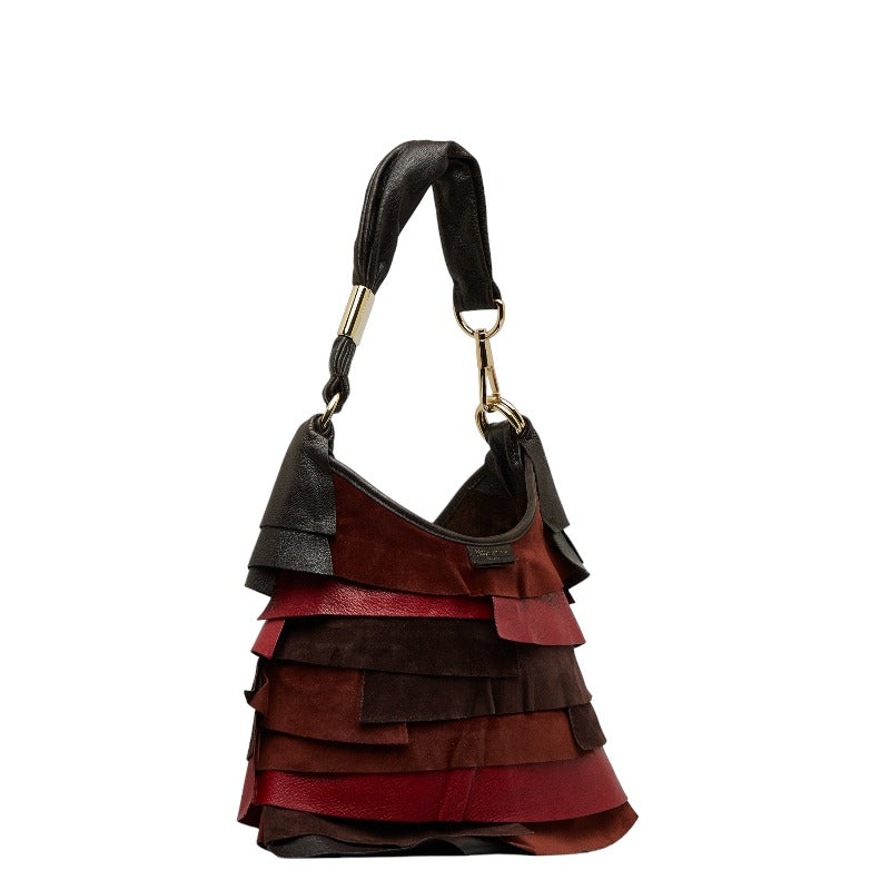 Leather & Suede Saint Tropez Bag 135488