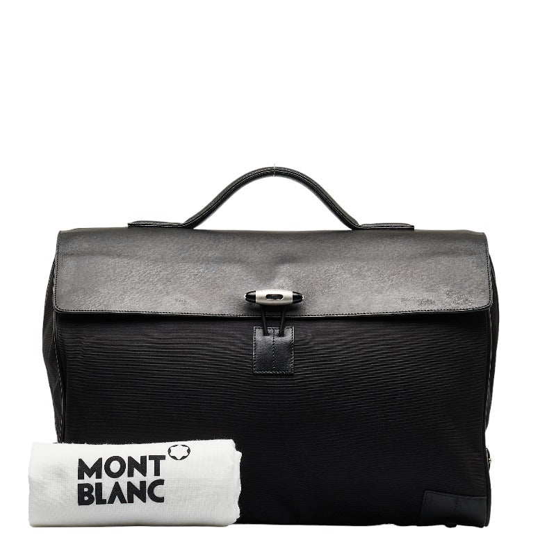 Montblanc Nylon Leather Business Briefcase