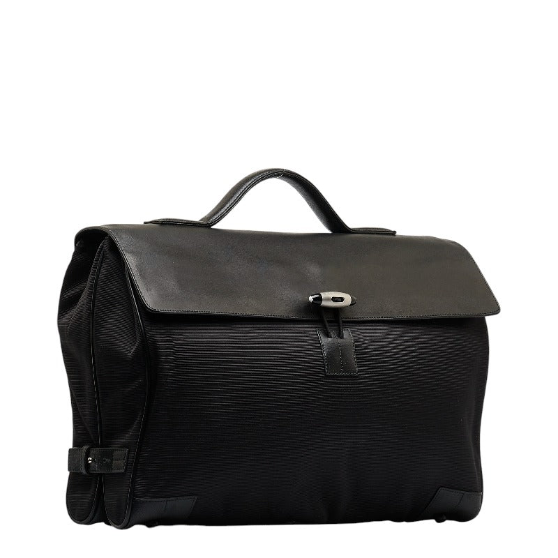 Montblanc Nylon Leather Business Briefcase