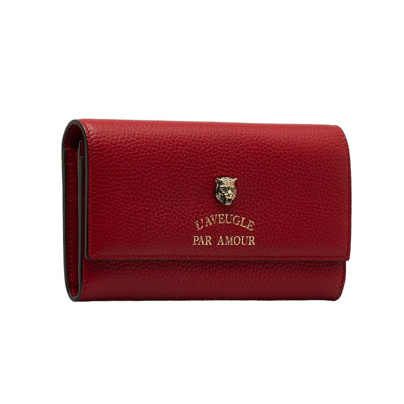Leather Flap Wallet 453164