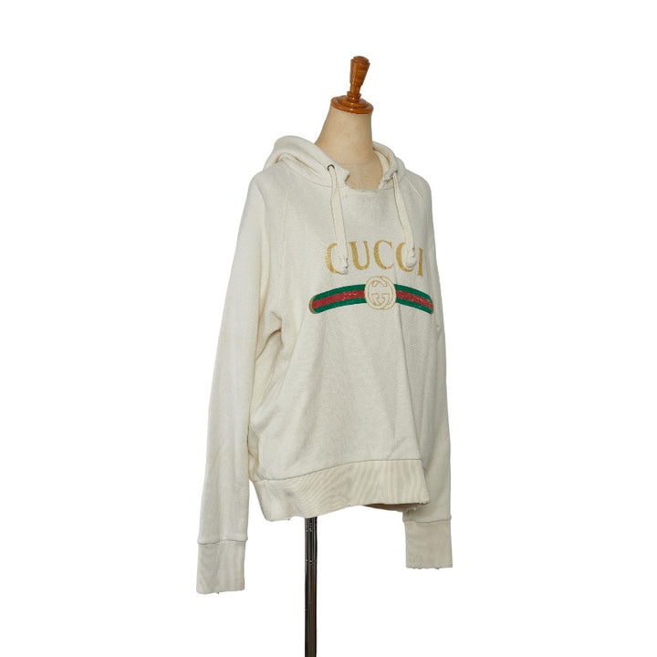 Gucci Blind for Love Dog Embroidered Hoodie XS in Very Good Condition