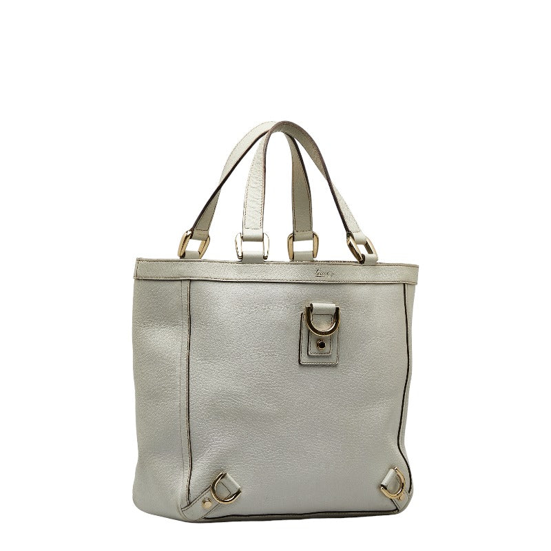 Leather Abbey D-Ring Tote Bag 130739
