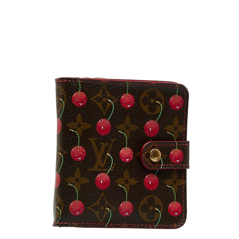 Monogram Cherry Bifold Compact Wallet M95005
