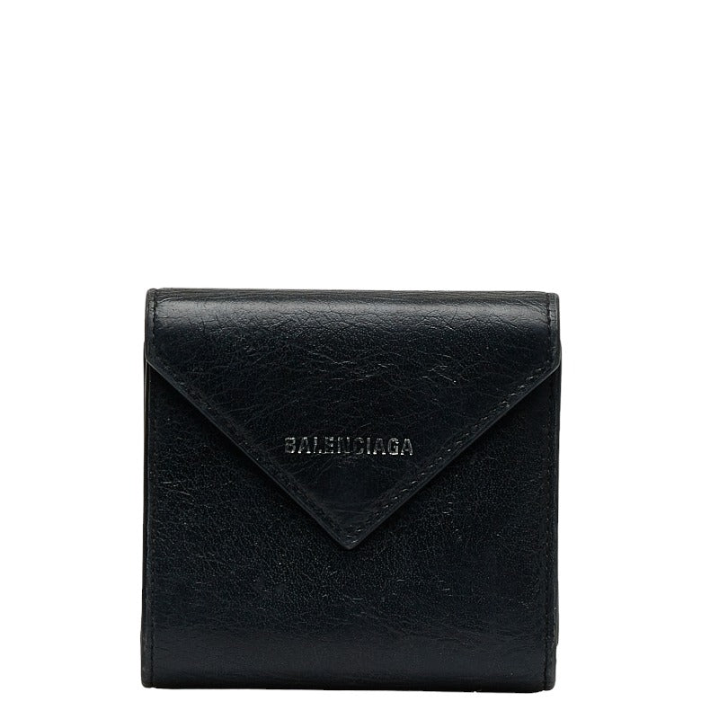 Leather Trifold Compact Wallet 637450