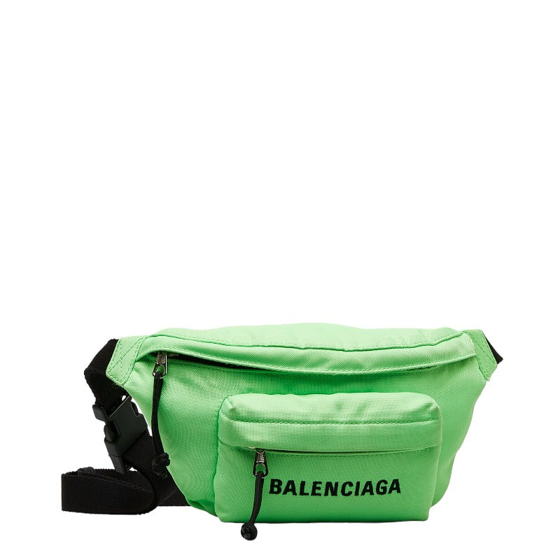 Balenciaga Nylon Wheel Belt Bag Canvas Belt Bag 569978 in Fair condition