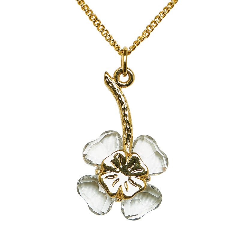 Swarovski Clover Necklace Plated Glass