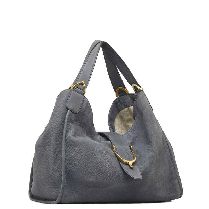 Leather Stirrup Handbag 296856