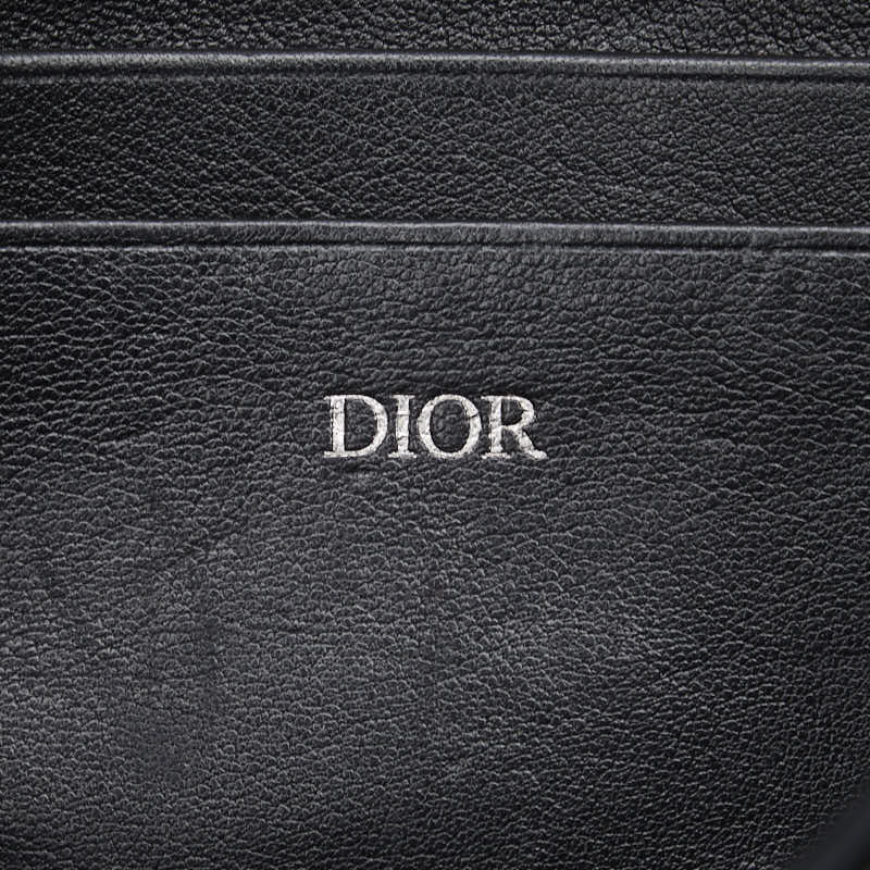 Dior Trotter Canvas Leather Shoulder Bag