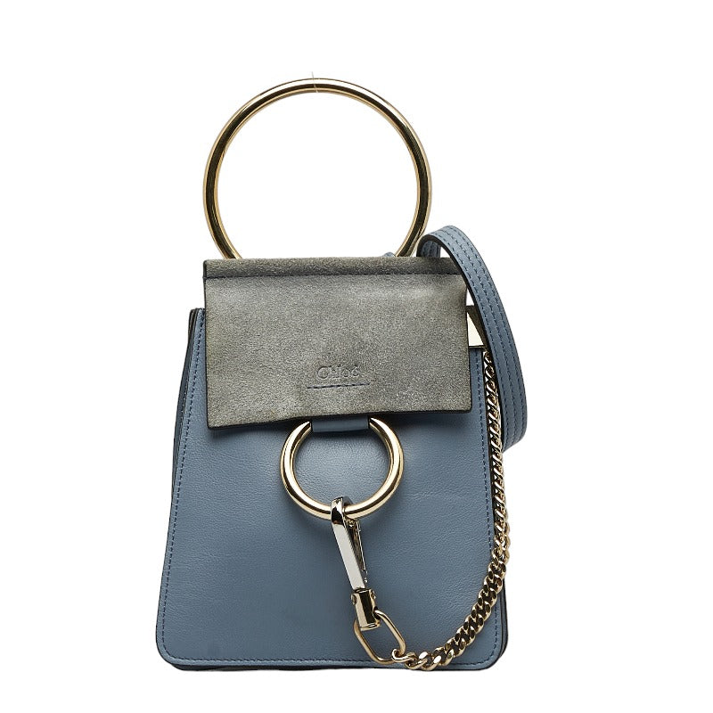 Chloe Faye Small Bracelet Bag Light Blue