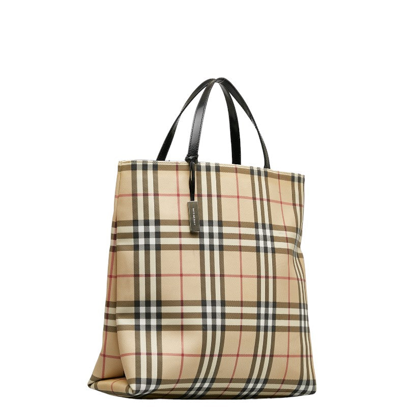Burberry House Check Canvas Tote Bag Canvas Tote Bag in Good condition