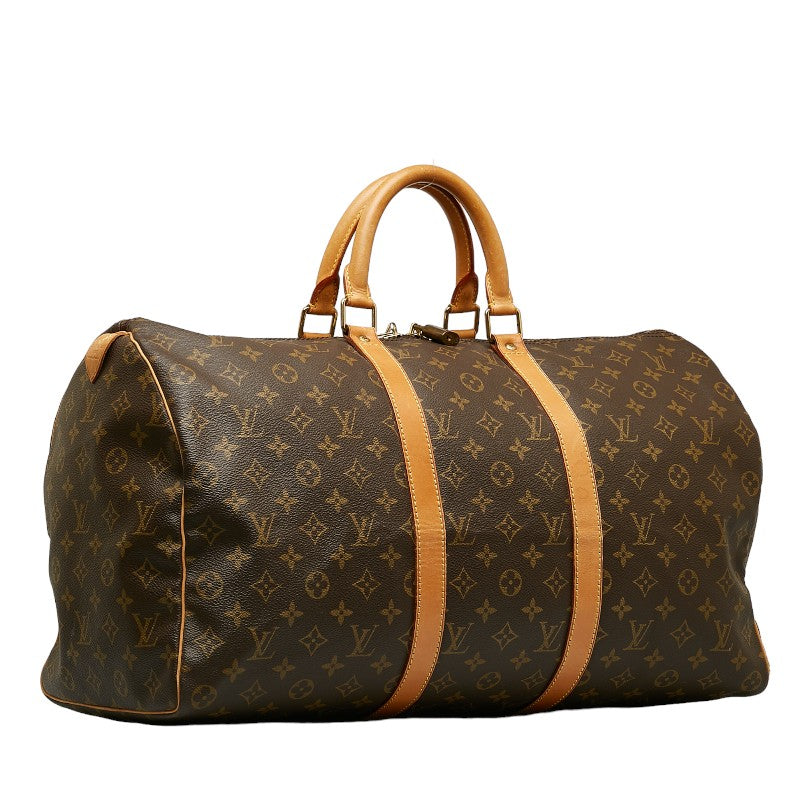 Louis Vuitton Monogram Keepall 50 Canvas Travel Bag M41426 in Good condition