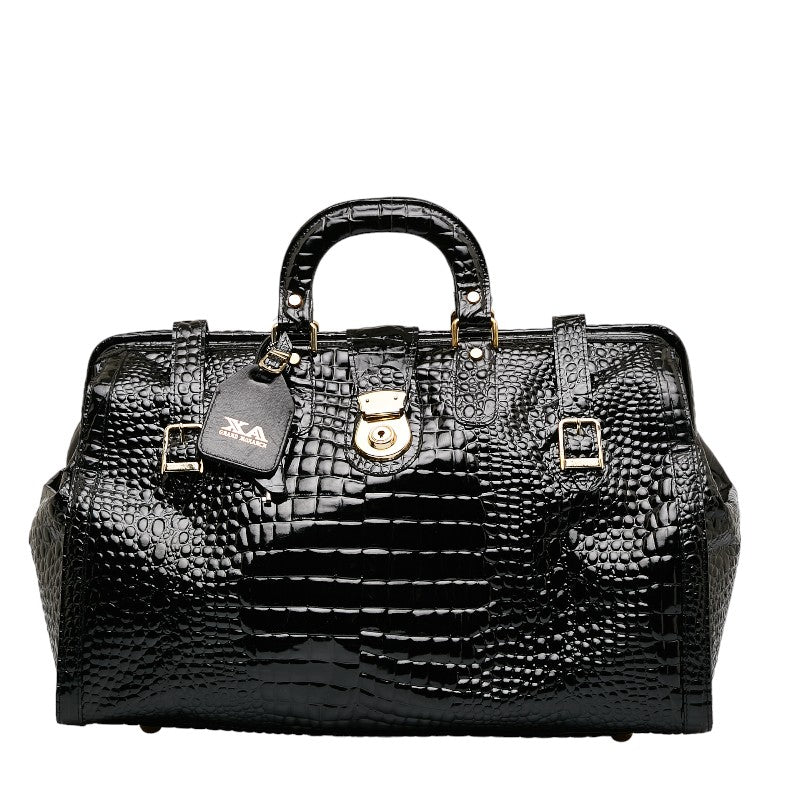 Mizuno Grand Monarch Croc Embossed Handbag