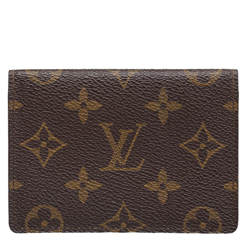 Louis Vuitton Porte 2 Cartes Vertical Canvas Card Case M60533 in Excellent condition