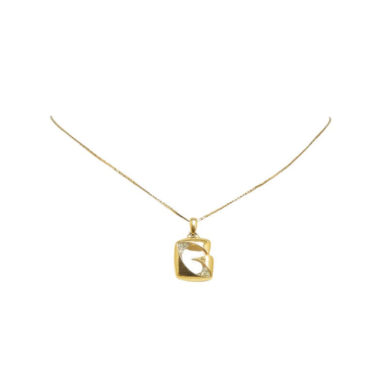 Givenchy Vintage Logo G Necklace Pendant