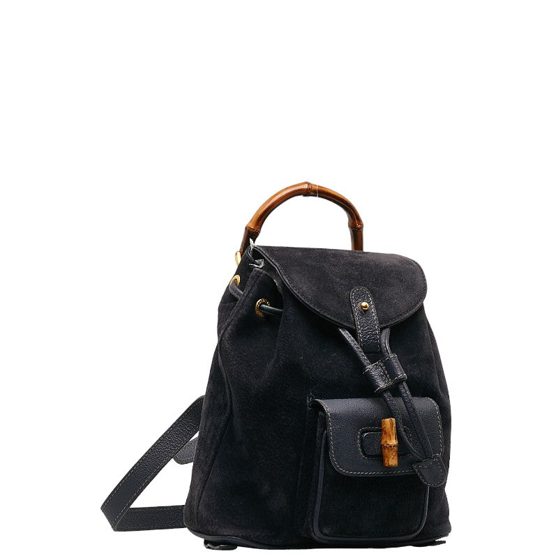 Suede Bamboo Backpack 003 2852