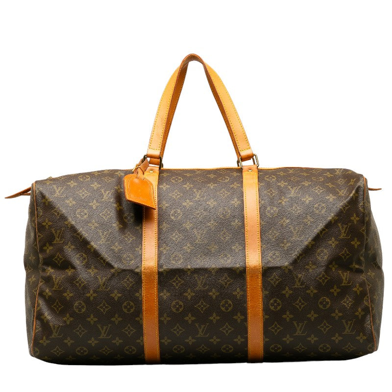 Louis Vuitton Monogram Sac Souple 55 Canvas Travel Bag M41622 in Fair condition