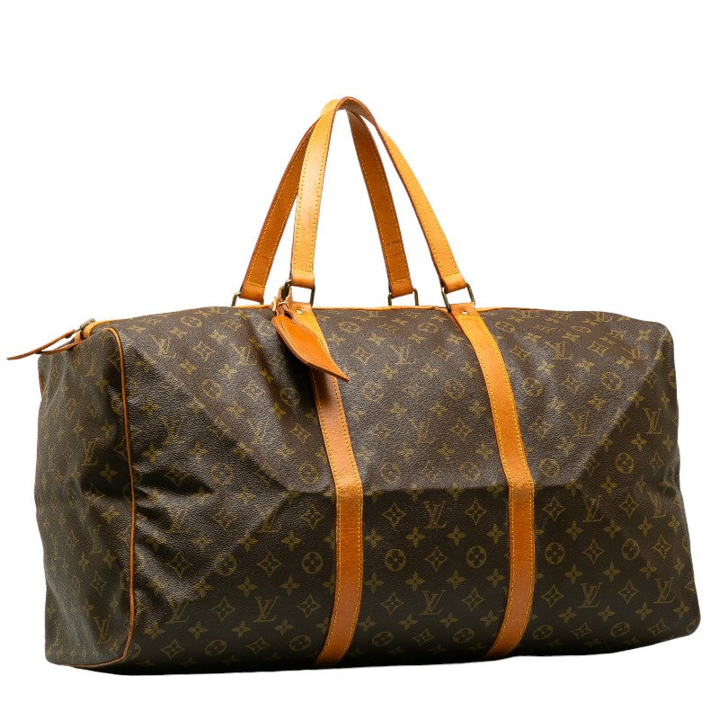 Louis Vuitton Monogram Sac Souple 55 Travel Bag Canvas M41622 in Fair condition