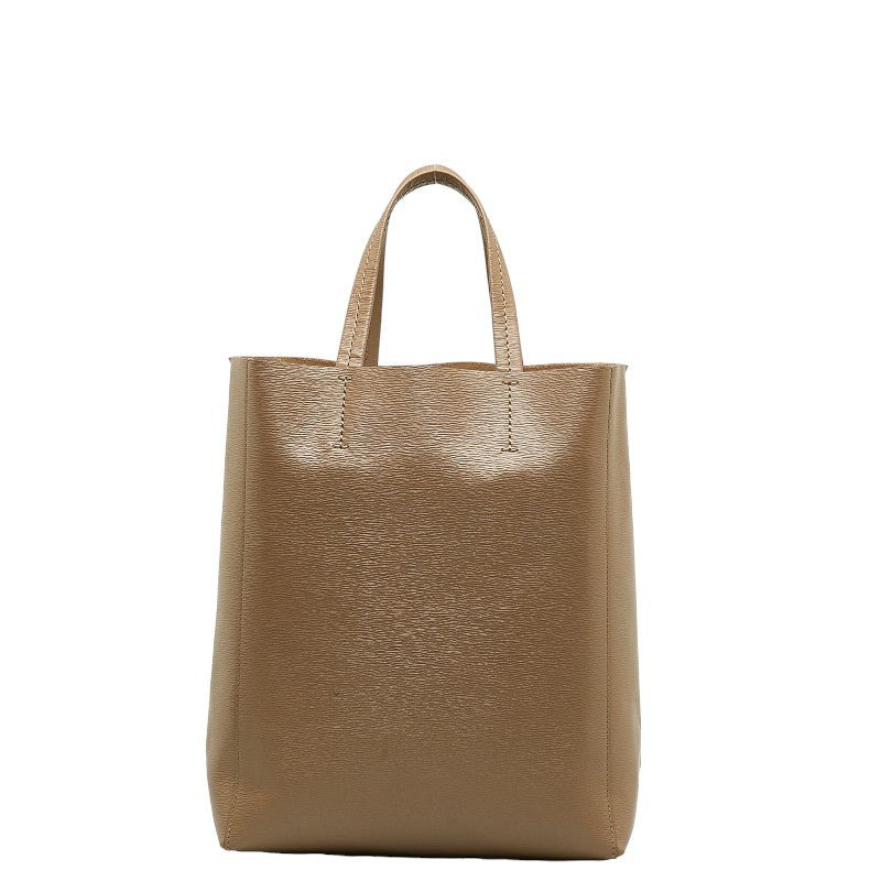 Celine Vertical Cabas Small Leather Tote Bag