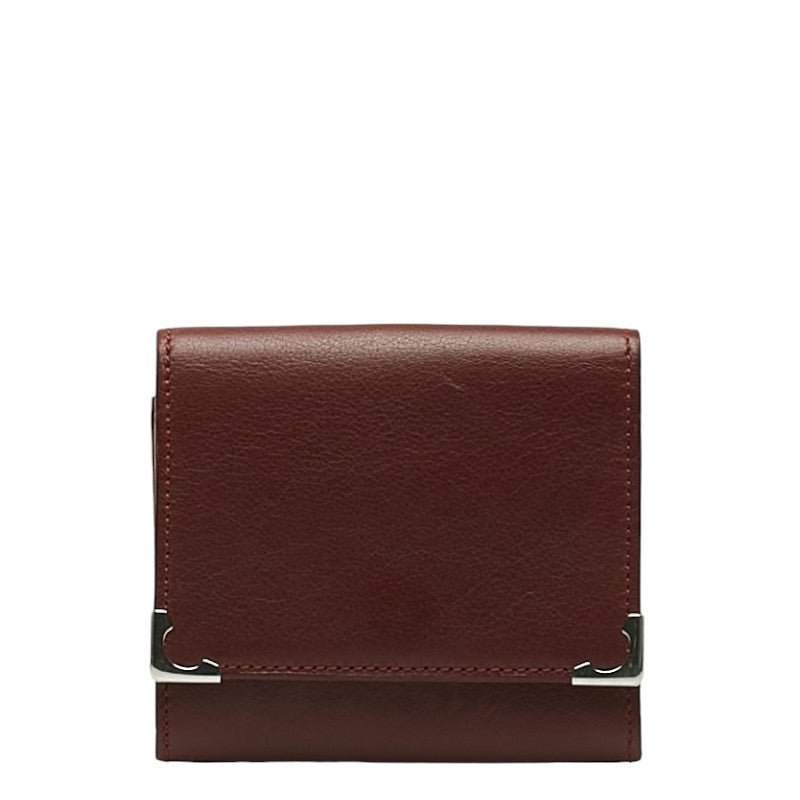 Cartier Must Line Leather Coin Case