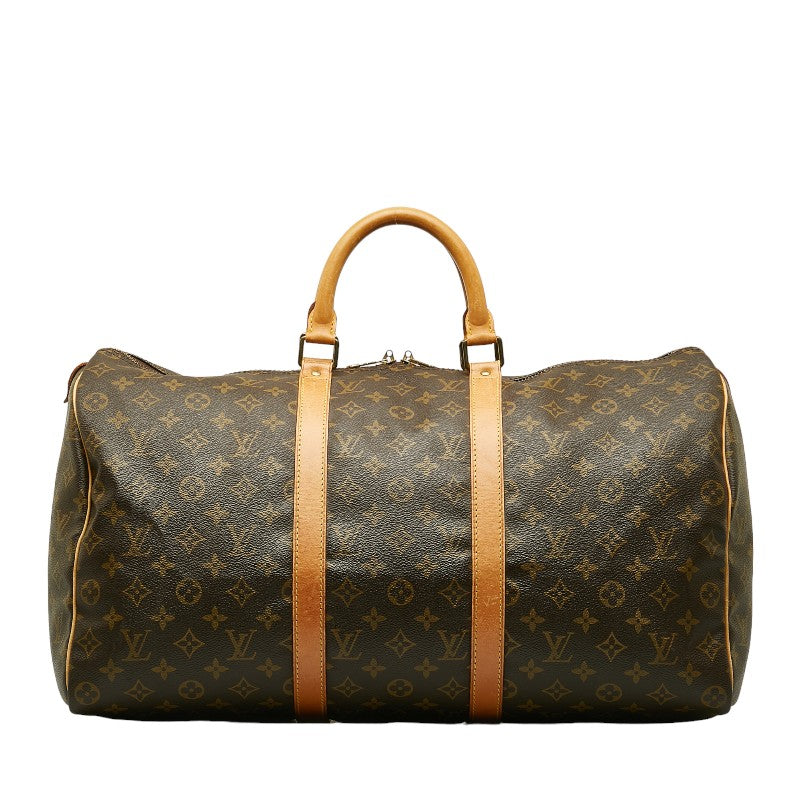 Louis Vuitton Monogram Keepall 50 Canvas Travel Bag M41416 in Good condition