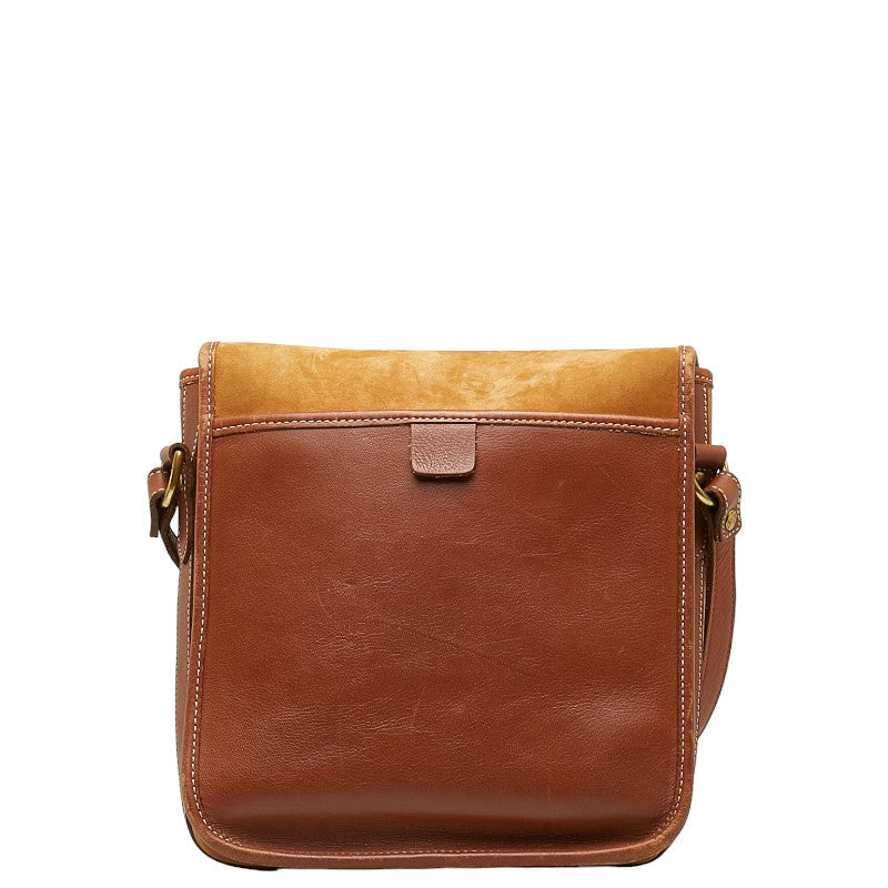 Burberry Leather Shoulder Bag Brown