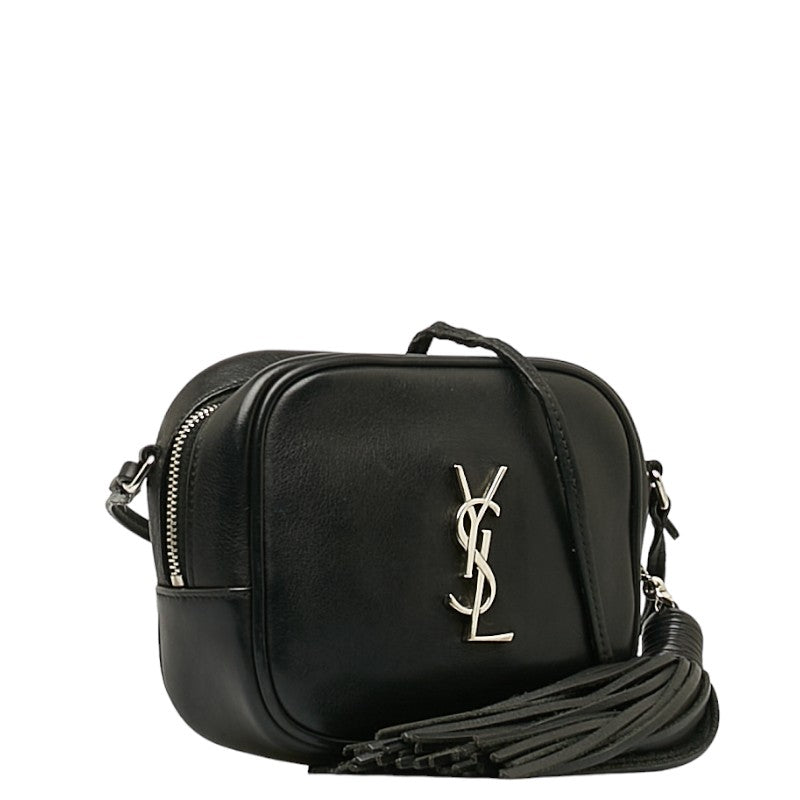 Yves Saint Laurent Monogram Blogger Leather Crossbody Bag Leather Crossbody Bag in Good condition