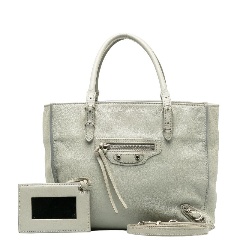 Balenciaga Mini Papier Bag  Leather Handbag 305572 in Good condition
