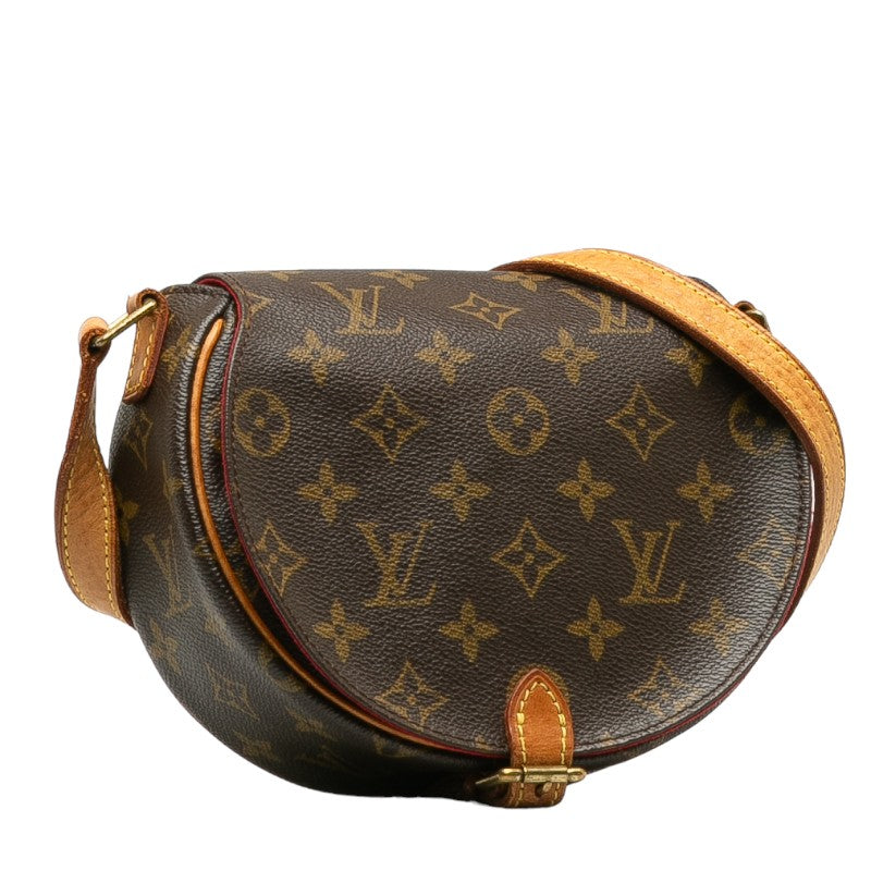 Louis Vuitton Monogram Tambourine Bag Canvas Crossbody Bag M51179 in Fair condition