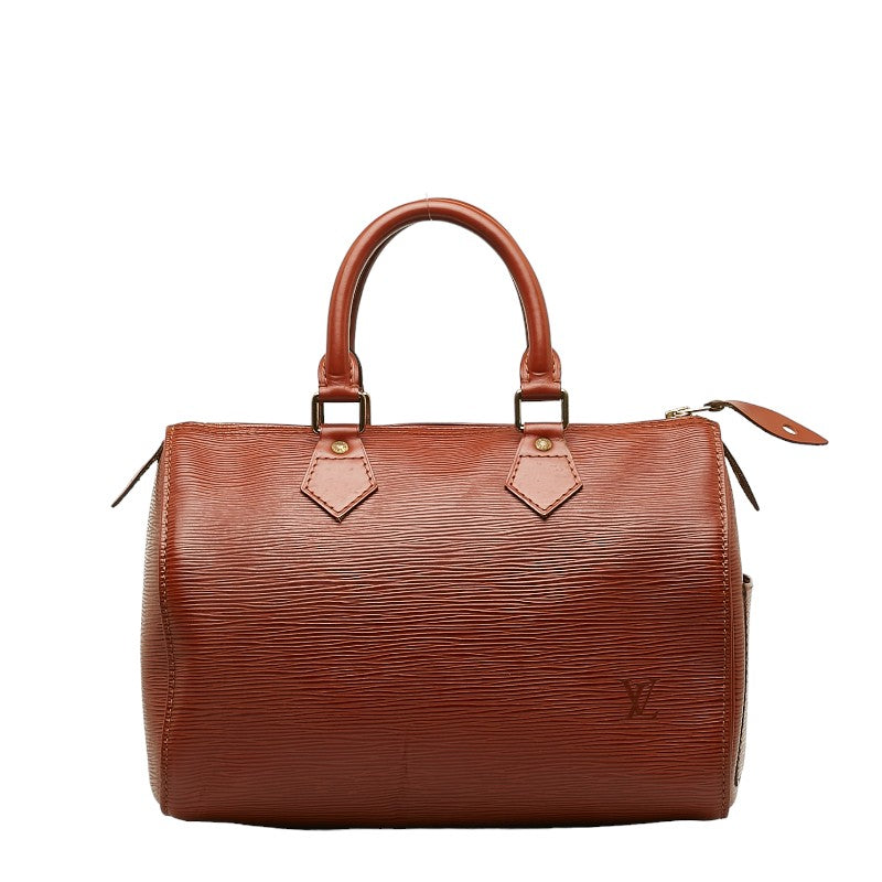 Louis Vuitton Epi Speedy 25 Leather Handbag M43013 in Fair condition