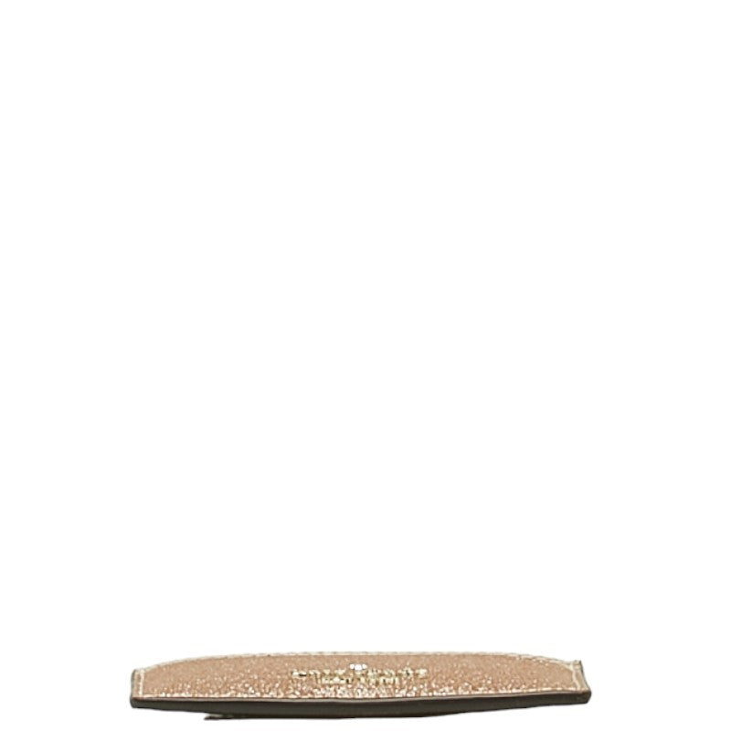 Kate Spade Tinsel Glitter Leather Card Case K9261