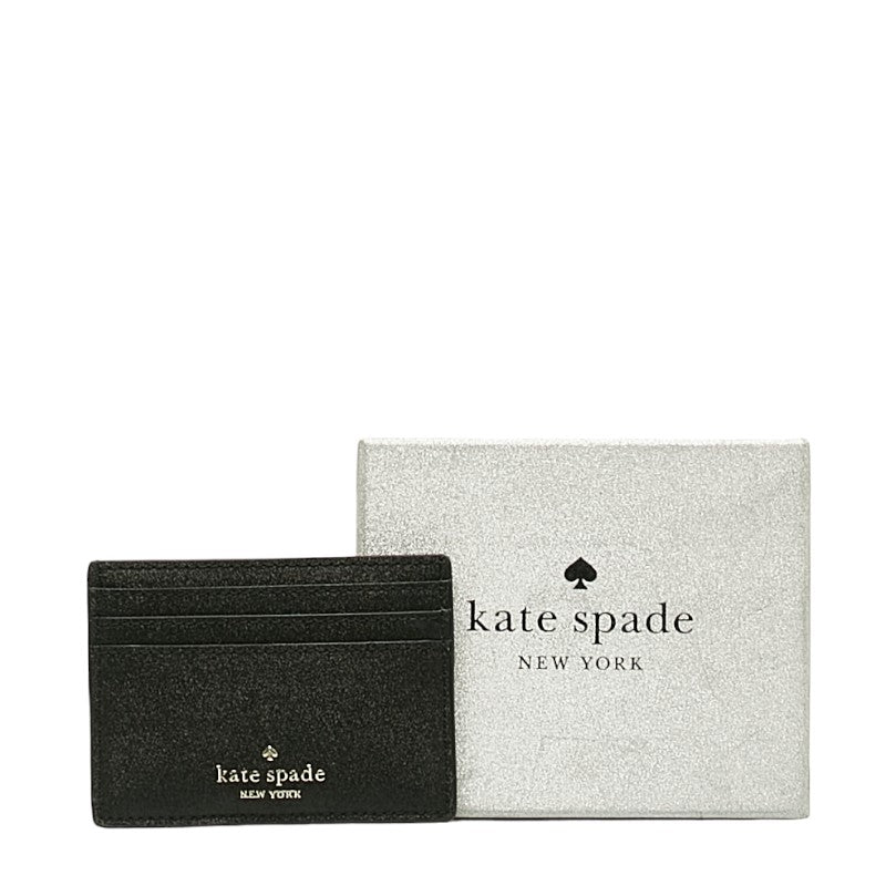 Kate Spade Leather Tinsel Glitter Card Case K9261 in Great Condition