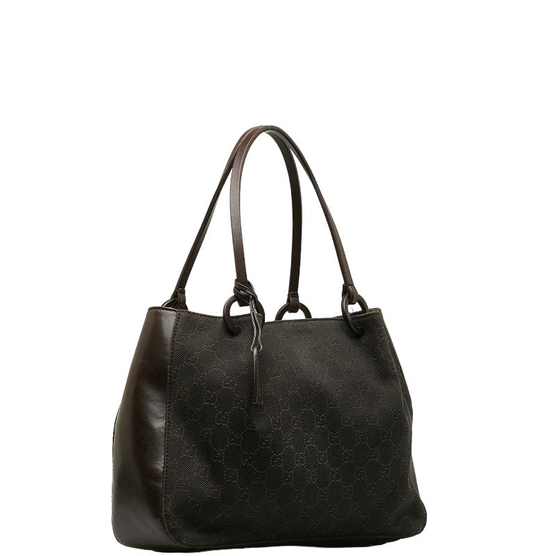 Gucci GG Canvas Shoulder Bag Canvas Shoulder Bag 101919 in Fair condition