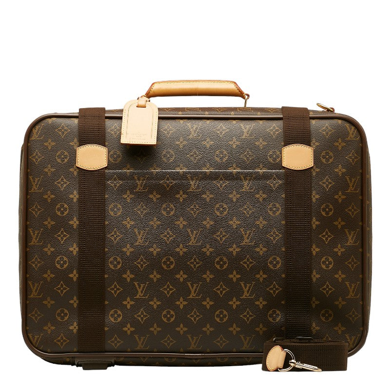 Louis Vuitton Monogram Satellite 53 2WAY Handbag Suitcase M23356 in Very Good Condition