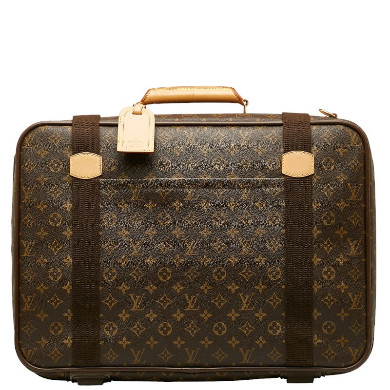 Louis Vuitton Monogram Satellite 53 2WAY Handbag Suitcase M23356 in Very Good Condition