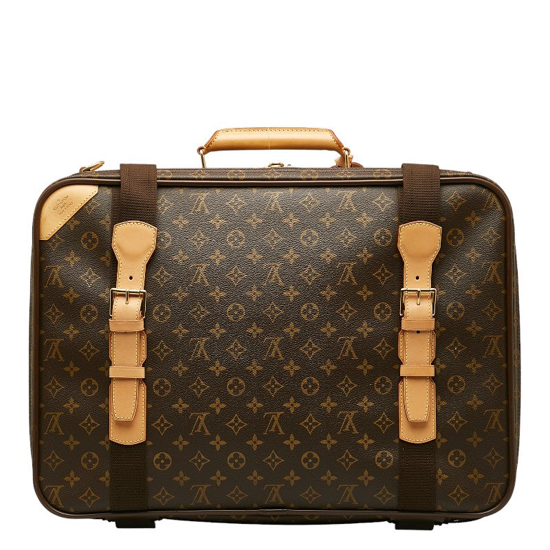 Louis Vuitton Monogram Satellite 53 2WAY Handbag Suitcase M23356 in Very Good Condition