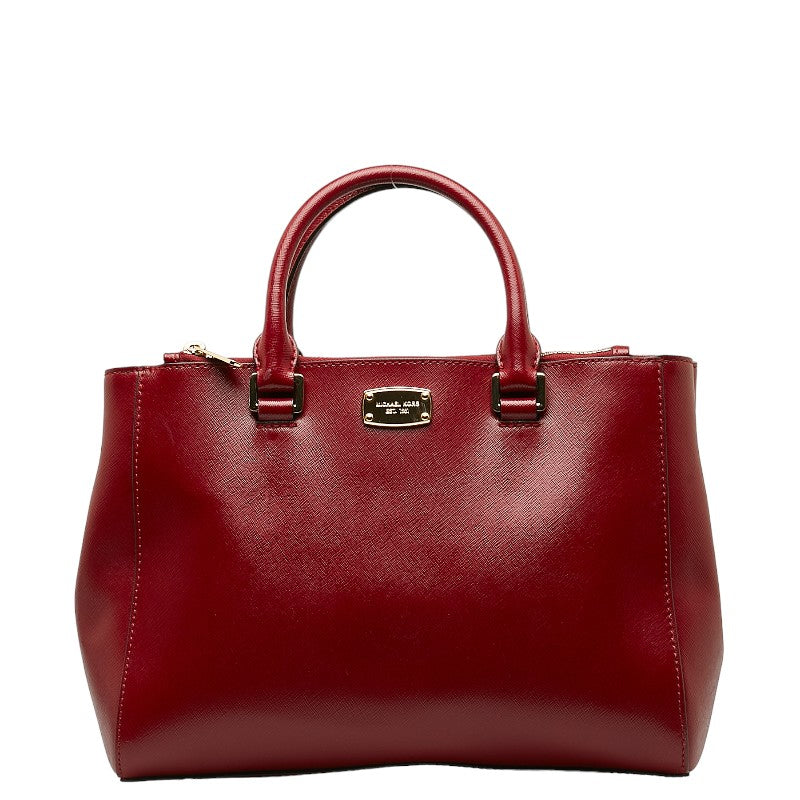 Michael Kors Red Leather Handbag