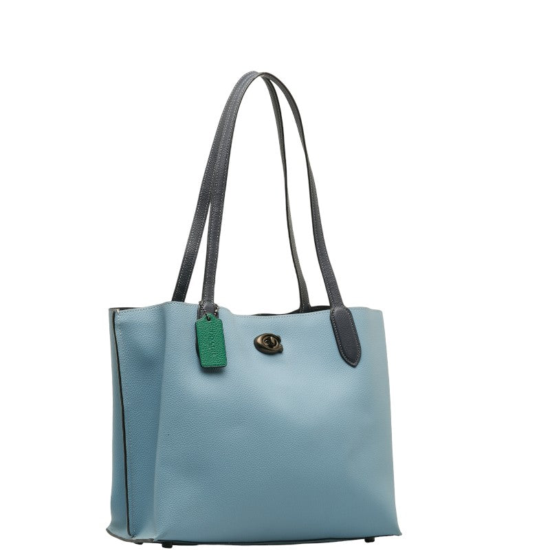 Willow Pebble Leather Tote C0692