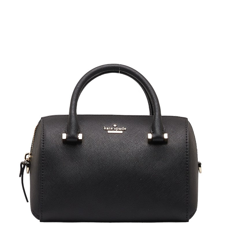 Kate Spade Leather Mini Handbag 2WAY PXRU7182 Black in Very Good Condition