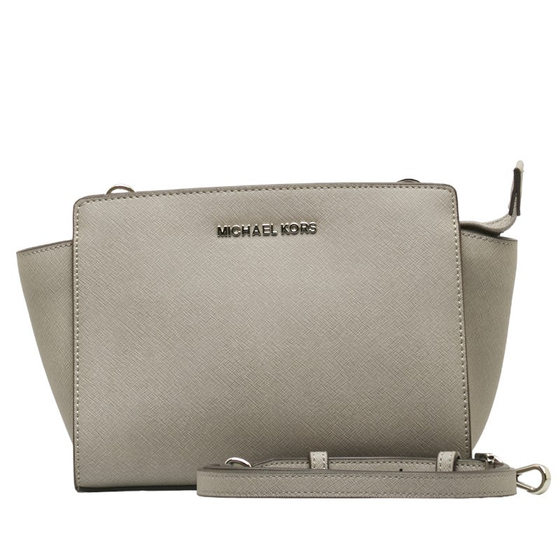 Michael Kors Selma Medium Leather Shoulder Bag