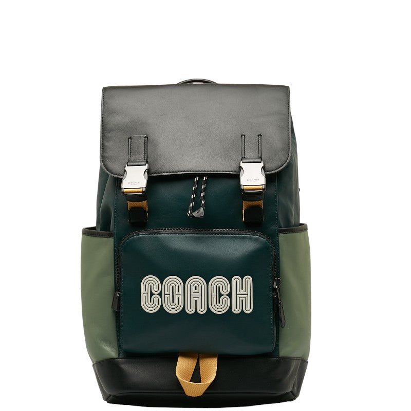 Coach Nylon Leather Backpack C6656 in Great Condition