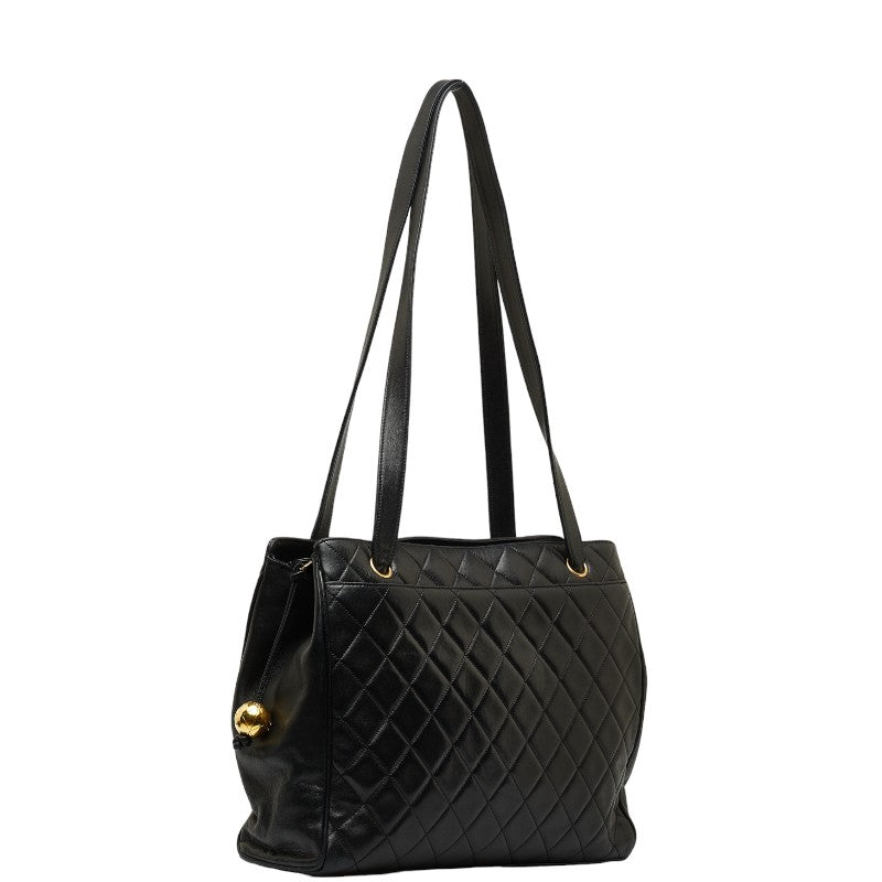 Quilted Leather Tote