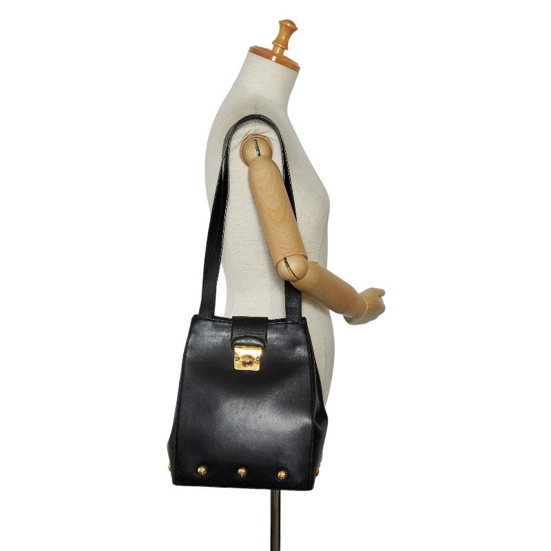 Salvatore Ferragamo Studded Leather Tote Bag