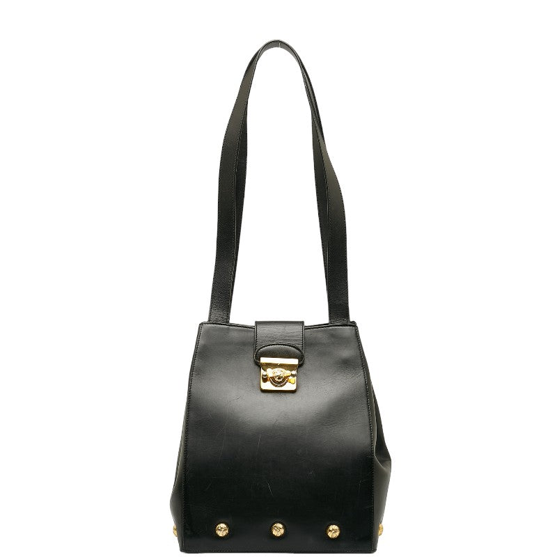 Salvatore Ferragamo Studded Leather Tote Bag