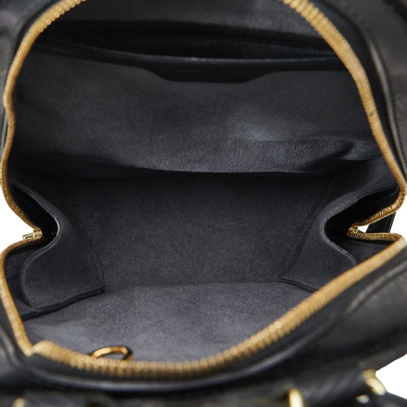 Louis Vuitton Epi Mabillon Backpack M52232 Black Leather in Very Good Condition