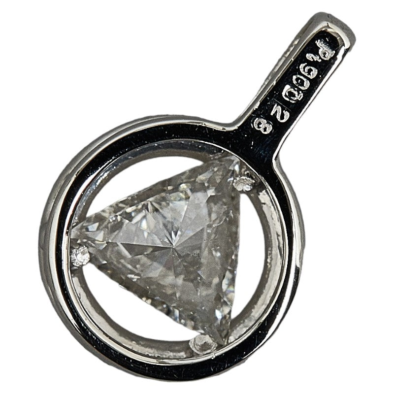 Ladies' Diamond 0.28ct Pendant Top in Pt900 Platinum